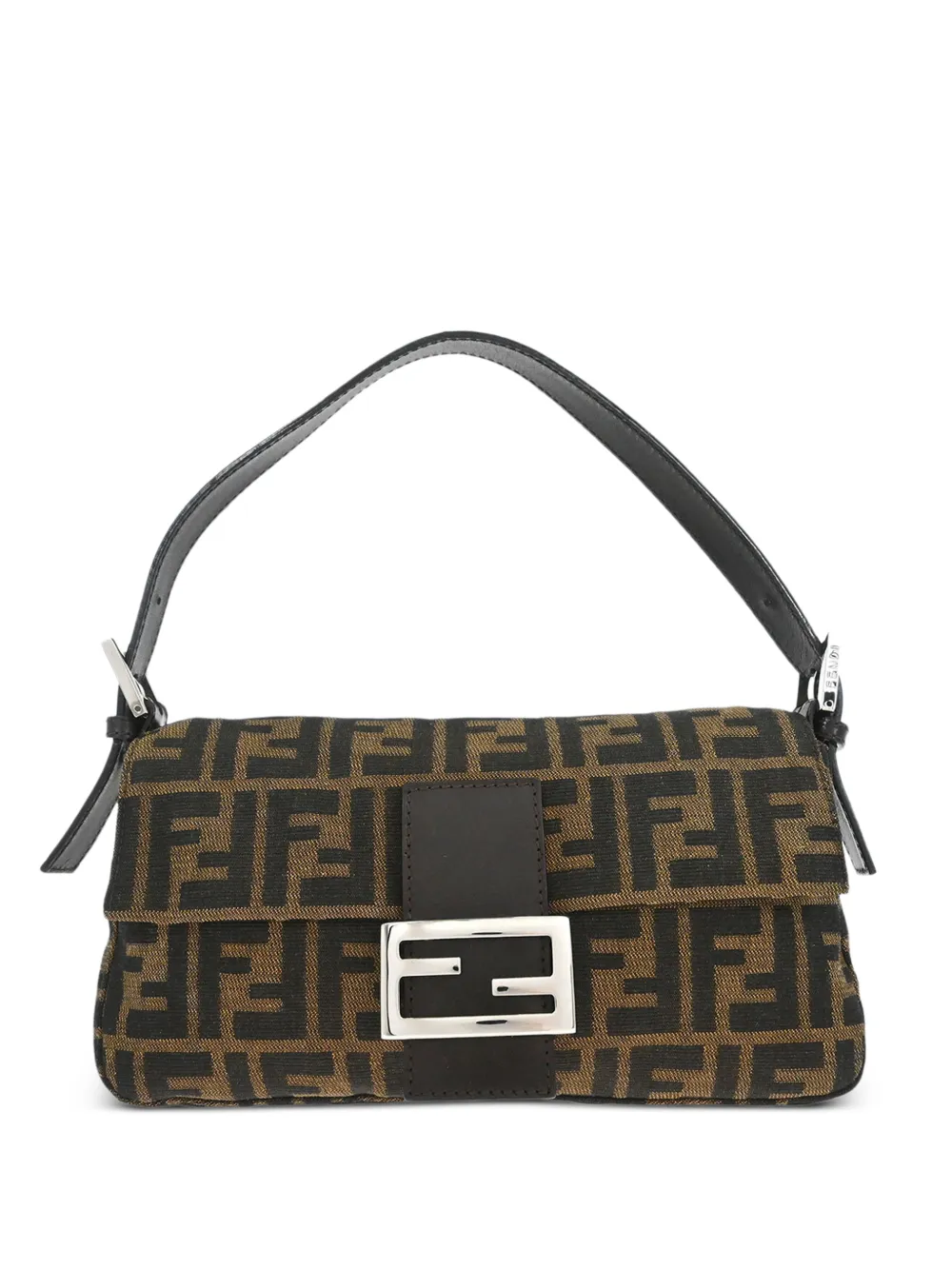 Fendi Pre-Owned Borsa a mano Baguette con motivo Zucca 2000 - Marrone