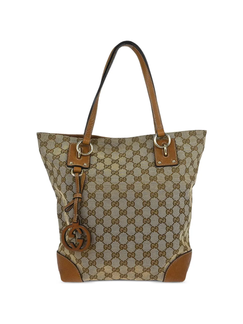 Gucci Pre-Owned Borsa a mano in tela GG 1990-2000 - Toni neutri