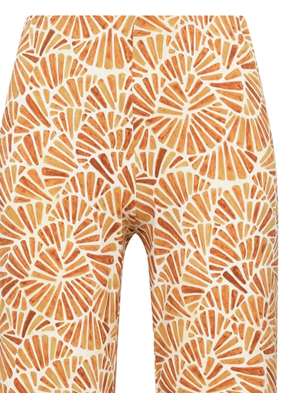  Maliparmi Elasticated-waist Printed Trousers - Orange 
