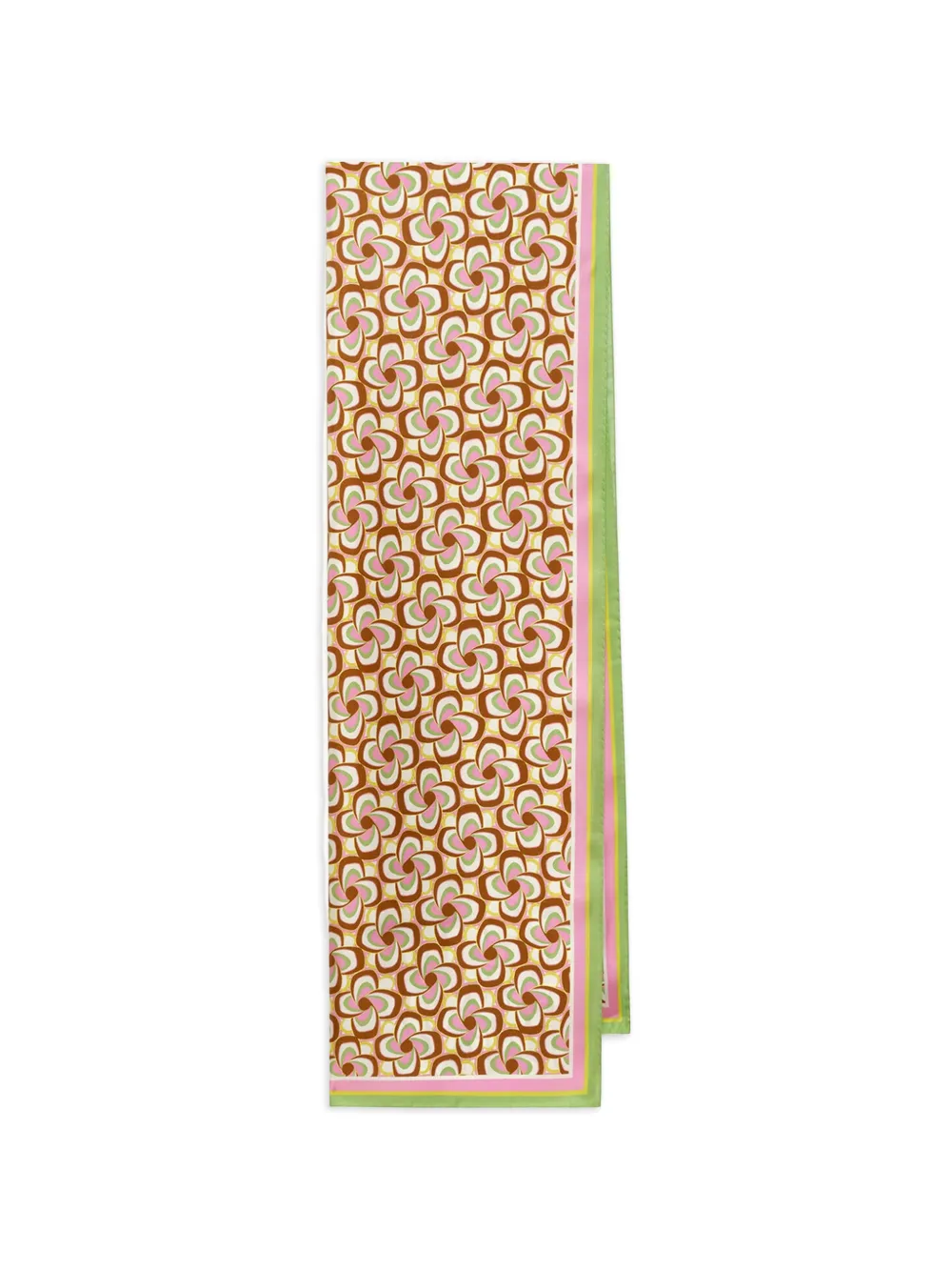 MALIPARMI floral-print scarf - Toni neutri