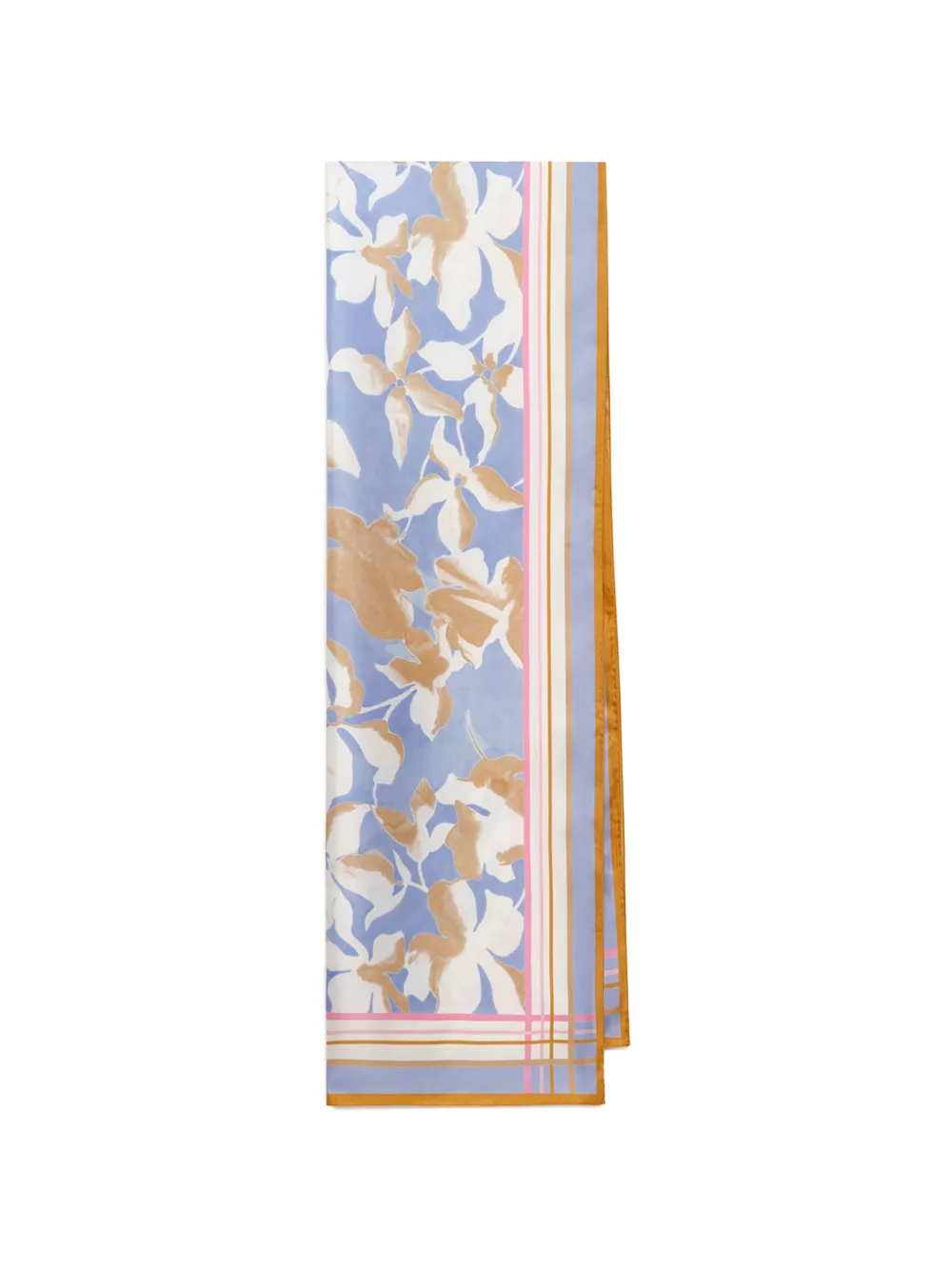 MALIPARMI floral-print scarf - Blu