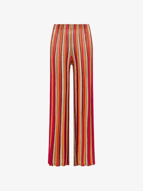 MALIPARMI pantalones a rayas
