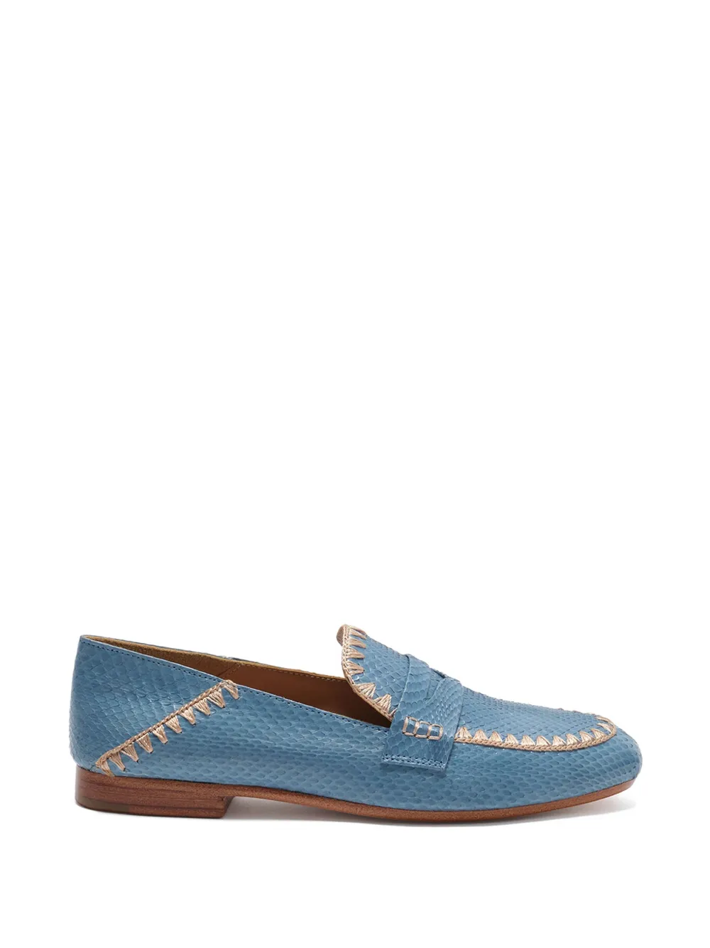 MALIPARMI crochet loafer - Blue