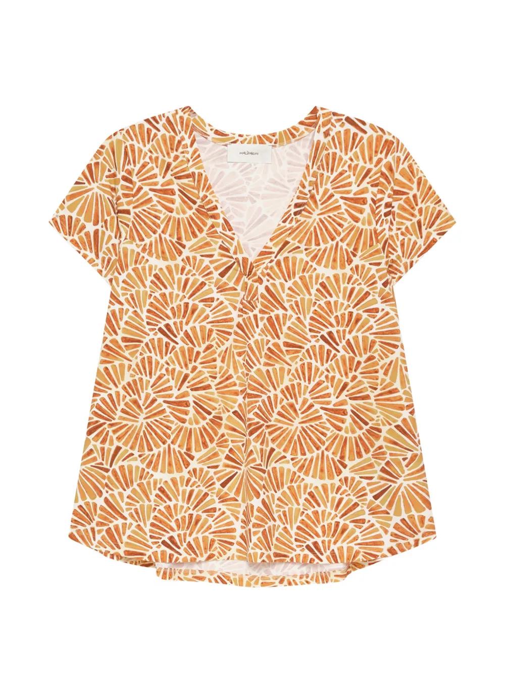 MALIPARMI V-neck T-shirt - Giallo