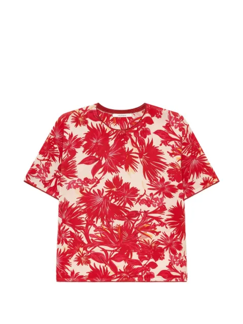 MALIPARMI T-Shirt mit Blumenprint