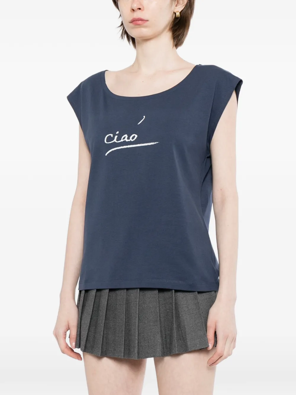 Agnès B. Source Tank In Blue