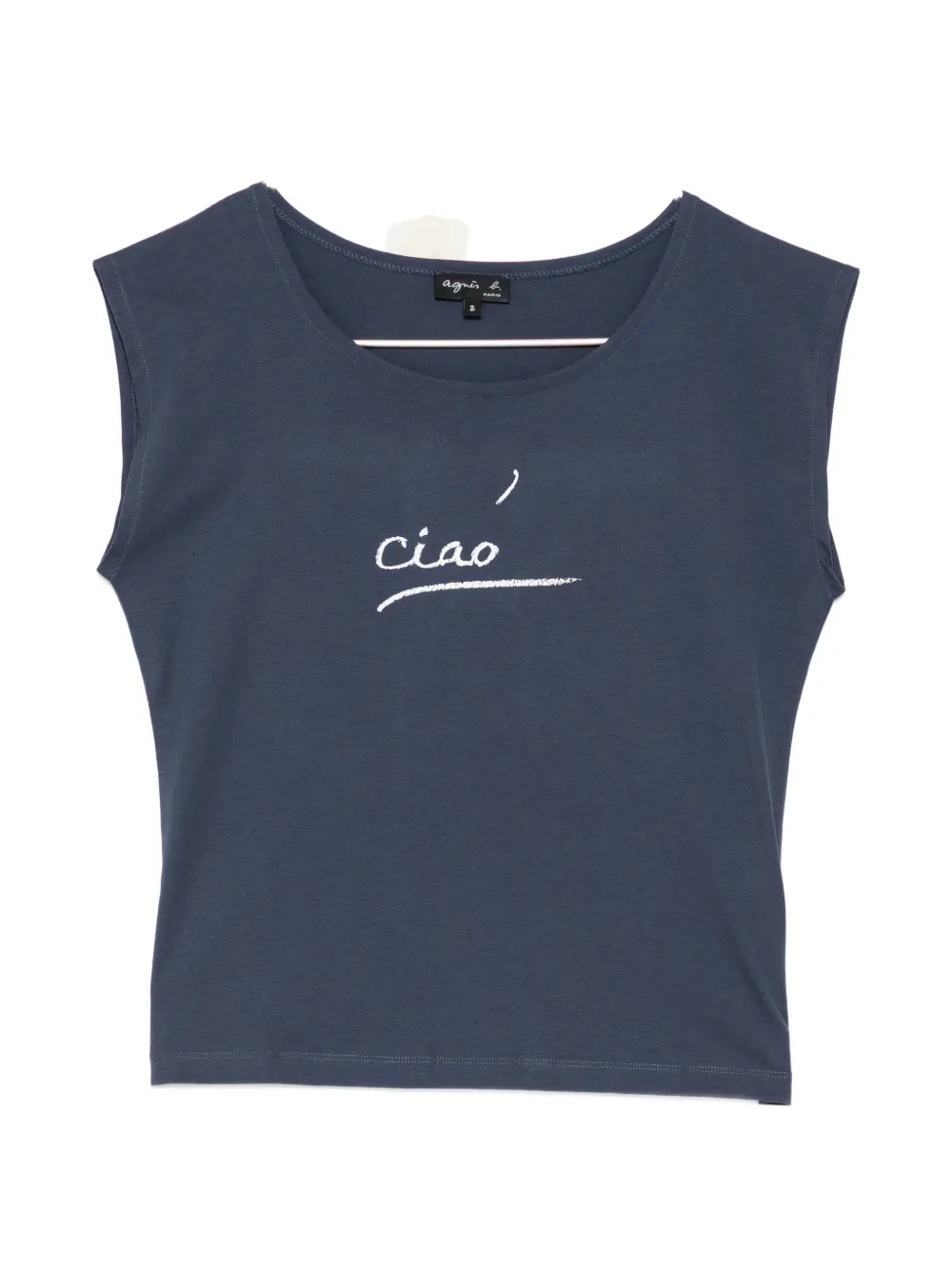 Agnès B. Source Tank In Blue