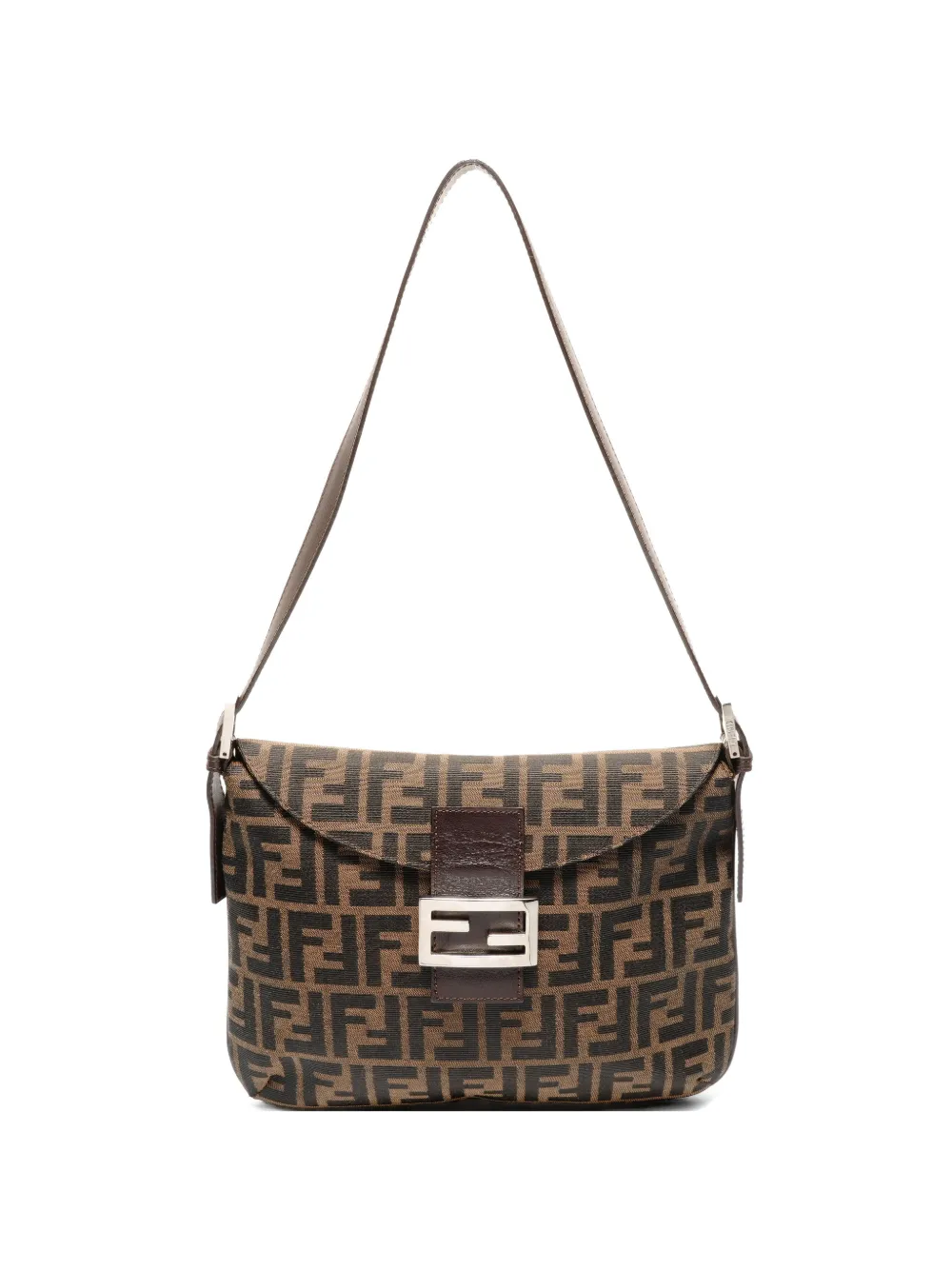 Fendi Pre-Owned 1990-2000 Zucca Mamma Baguette shoulder bag - Marrone