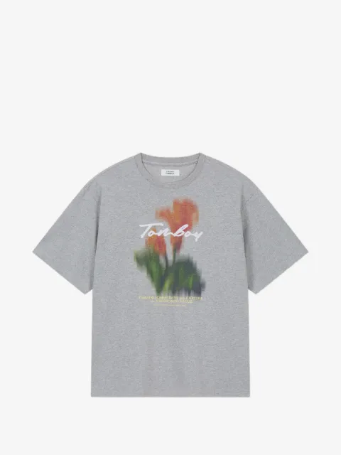 TOMBOY playera con estampado gráfico