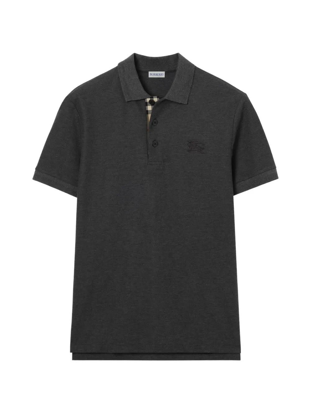 Burberry cotton polo shirt - Grigio