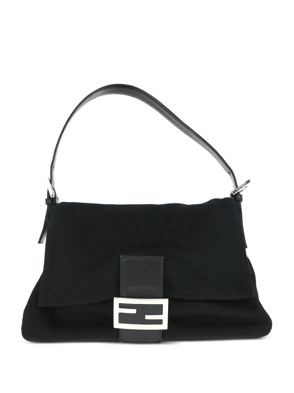 Fendi Pre-Owned Borsa a spalla Mamma Baguette 2009 - Nero