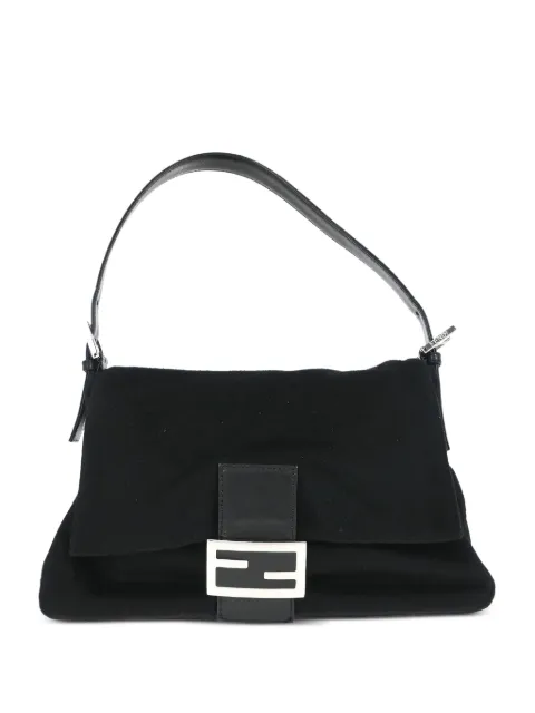Fendi Pre-Owned 2009 Mama Baguette buckle leather shoulder bag
