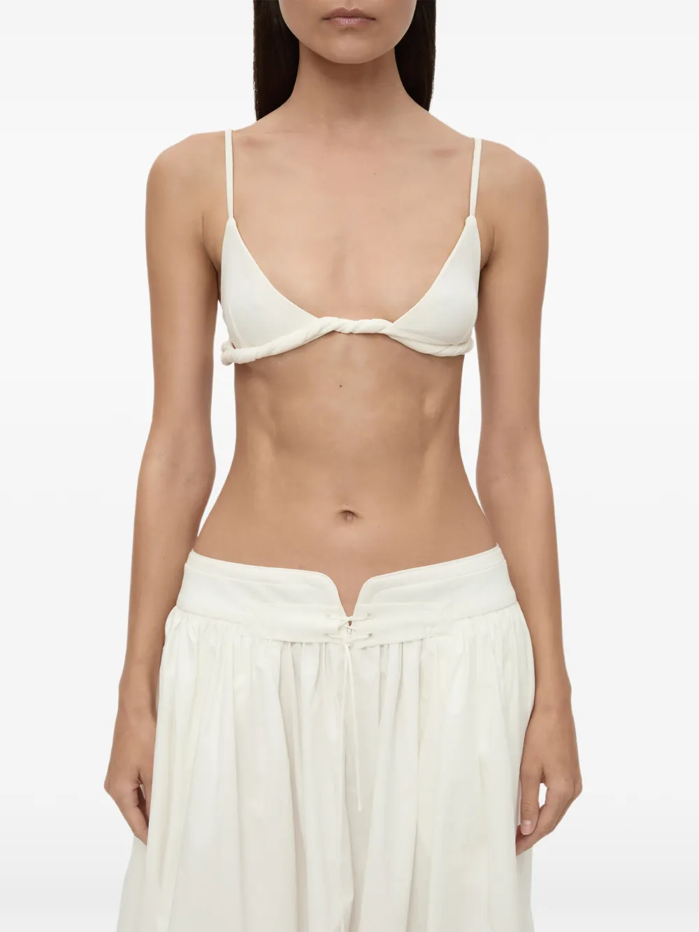 Christopher Esber Drift tapered trousers - Bianco