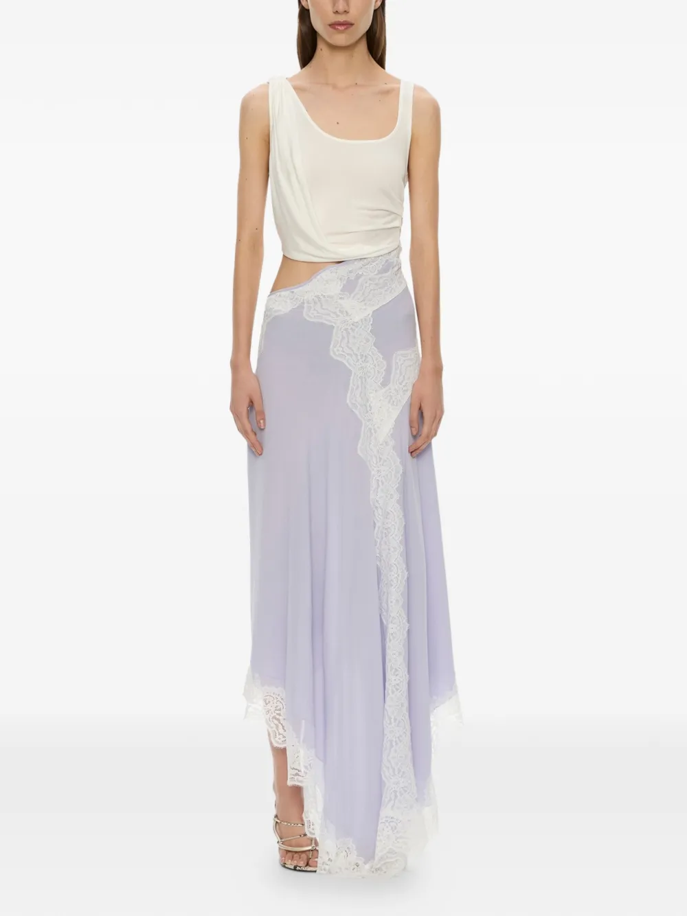 Christopher Esber Abito asimmetrico Verve - Viola