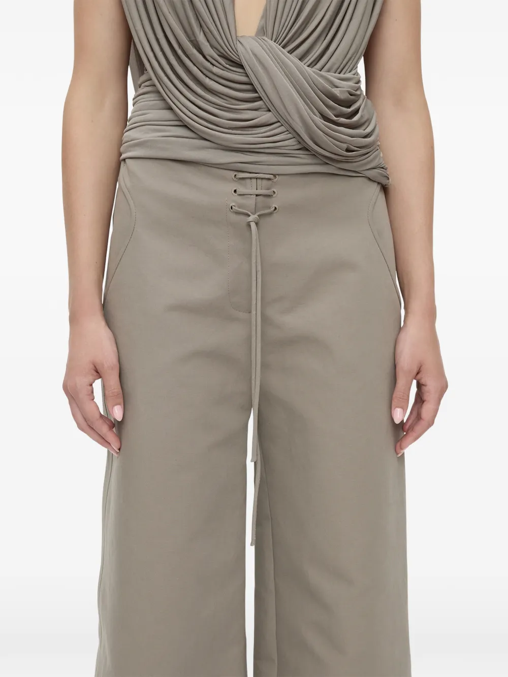 Christopher Esber Hudson Boardie broek Grijs