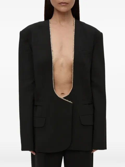Christopher Esber Retract Shawl blazer