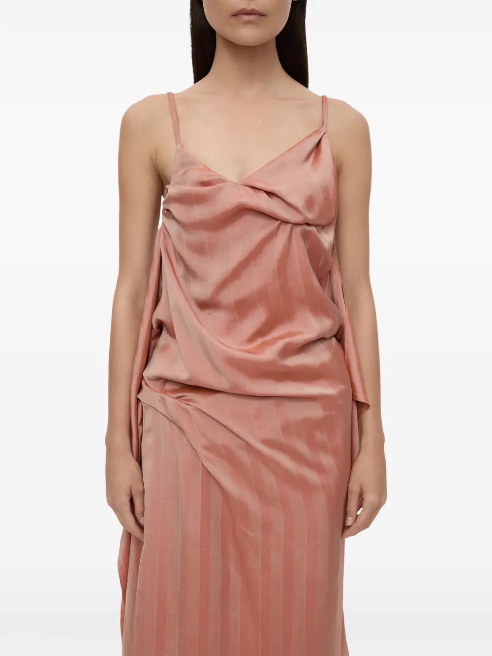 Christopher Esber Kacere maxi-jurk Roze