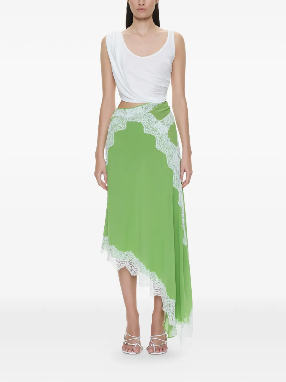 Christopher Esber Verve Twisted tank dress - Grün