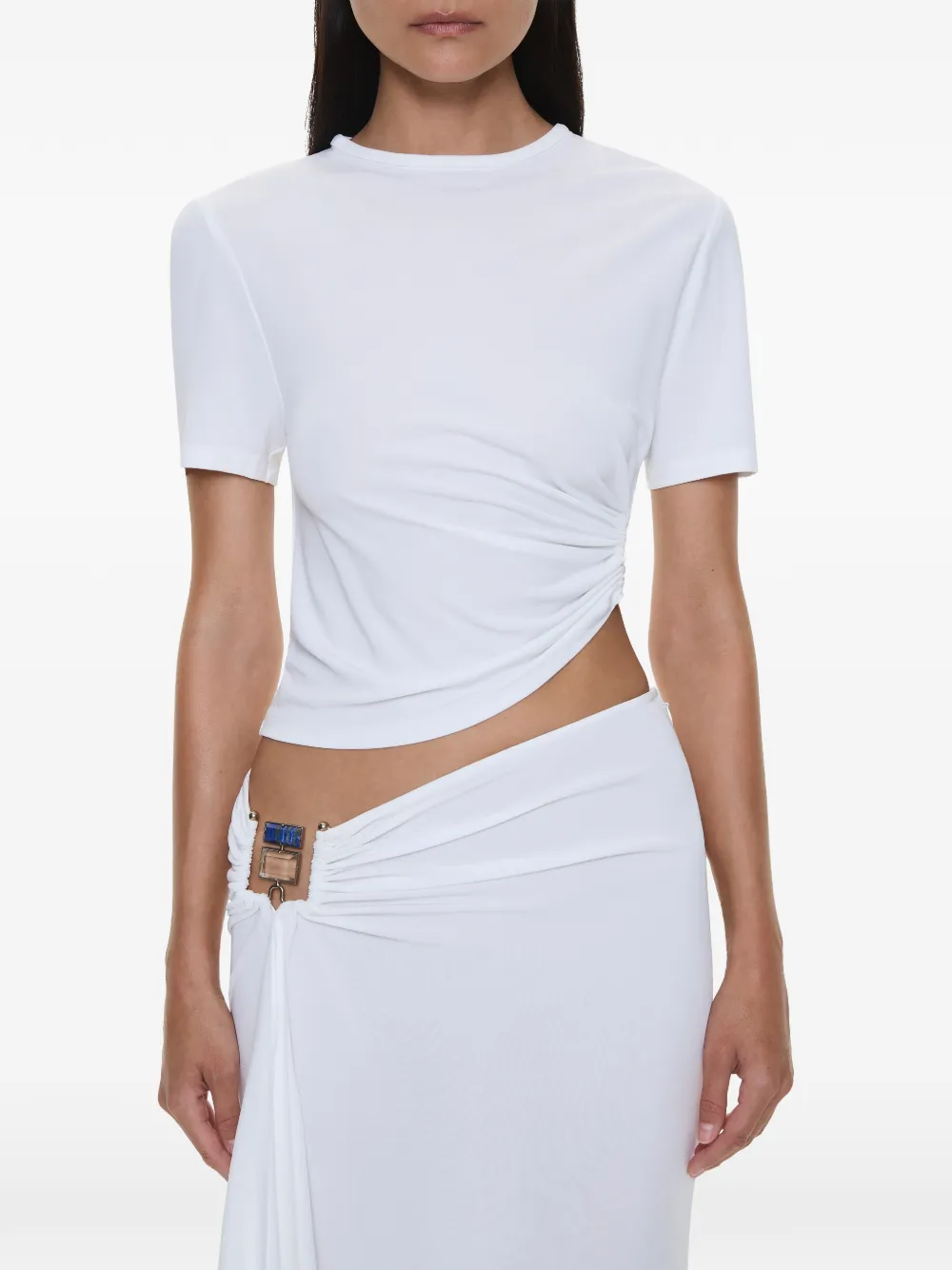 Christopher Esber Bezel Quartz T-shirt - Bianco