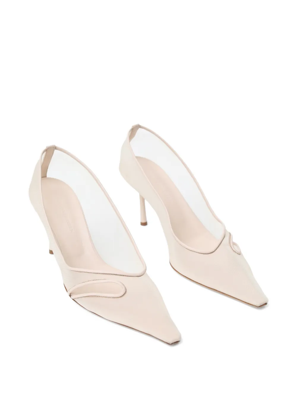 Christopher Esber Vapourine pumps met hak Roze