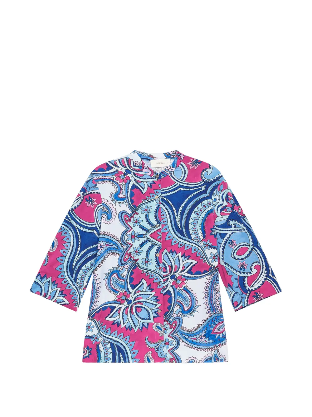 MALIPARMI paisley-print shirt - Blu