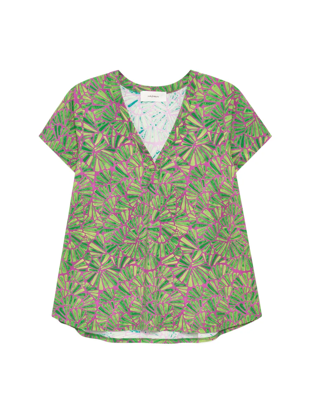  Maliparmi Shell Blouse - Green 