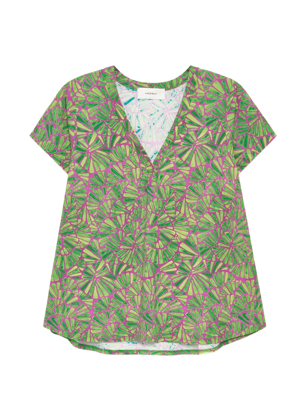 MALIPARMI Shell blouse - Verde