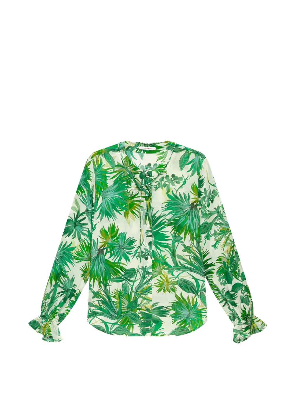 MALIPARMI floral-print shirt - Verde