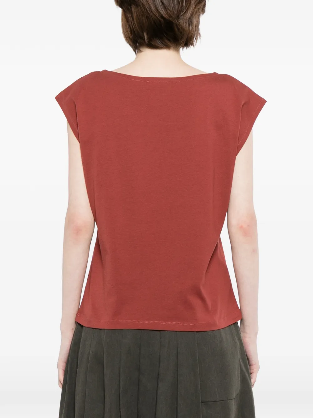 Agnès B. Source Tank In Brown