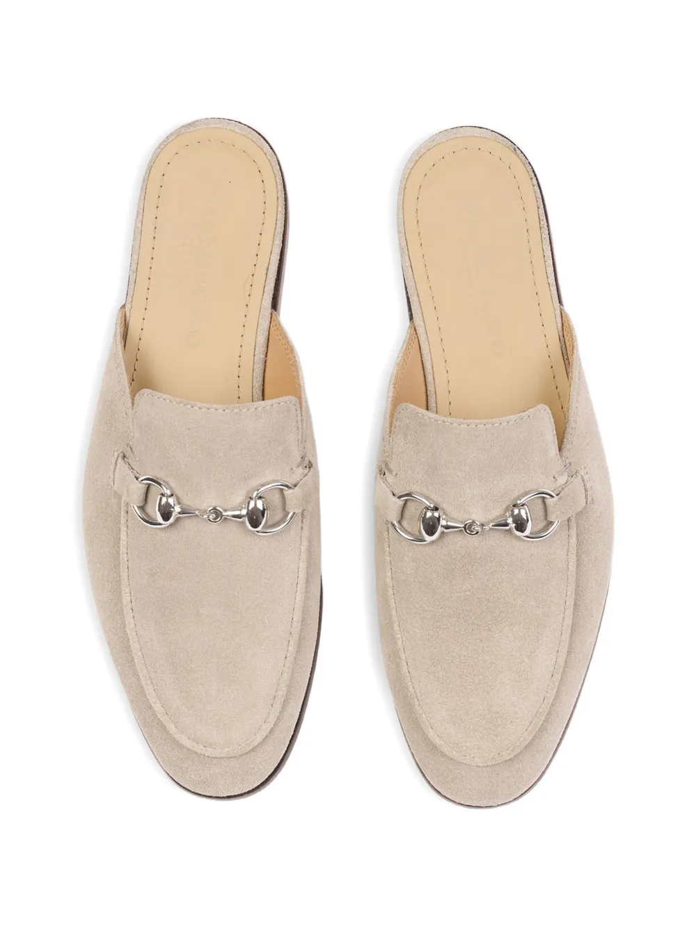 Scarosso Serena horsebit muiltjes Beige