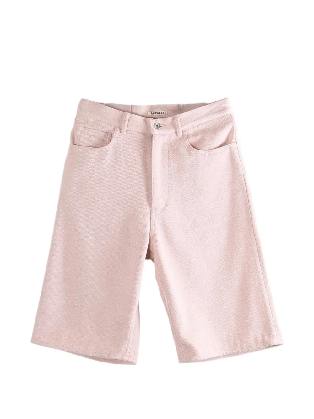 Auralee silk denim shorts - Rosa