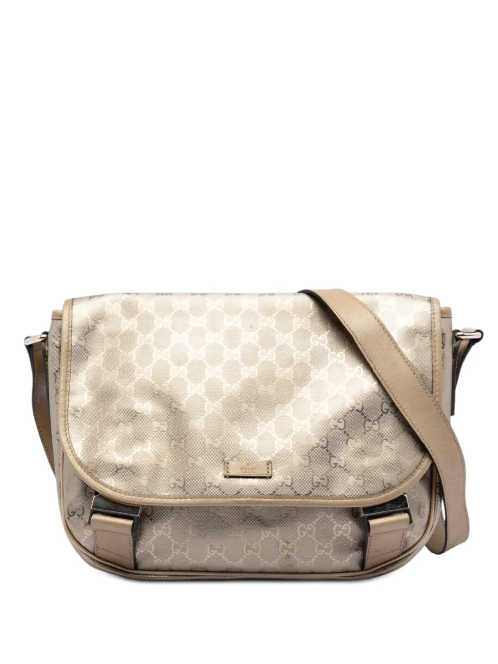 Gucci Pre-Owned 2000-2015 GG Imprime crossbody bag - Oro