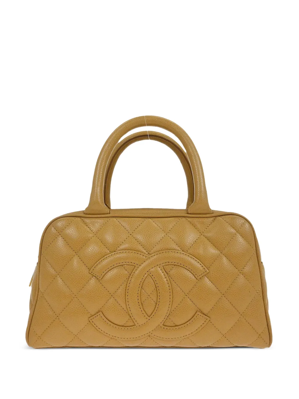 CHANEL Pre-Owned Borsa tote 27 Bowling trapuntata 2006 - Toni neutri
