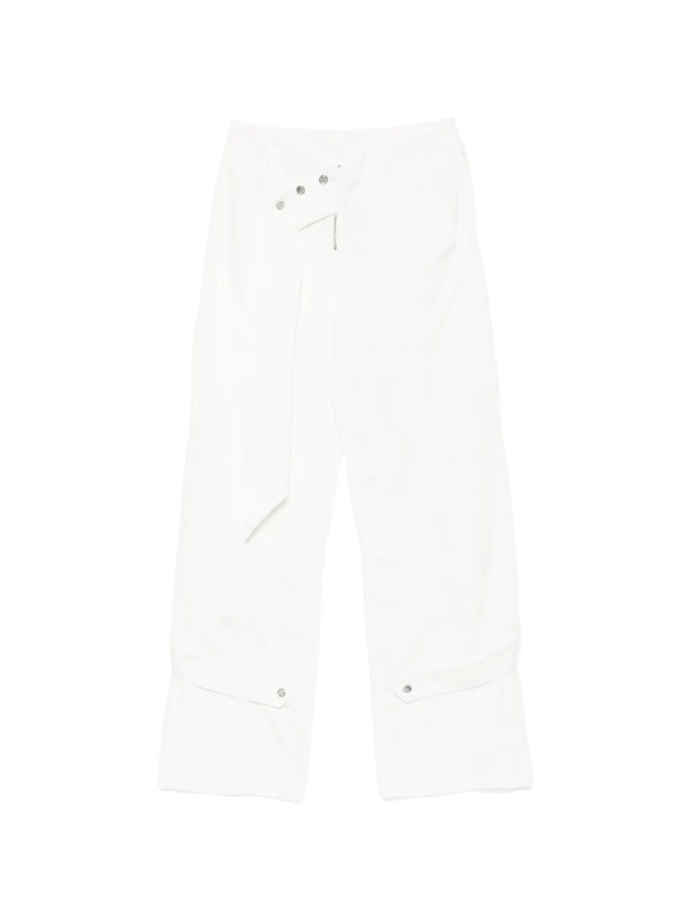 Blumarine straight trousers - Bianco