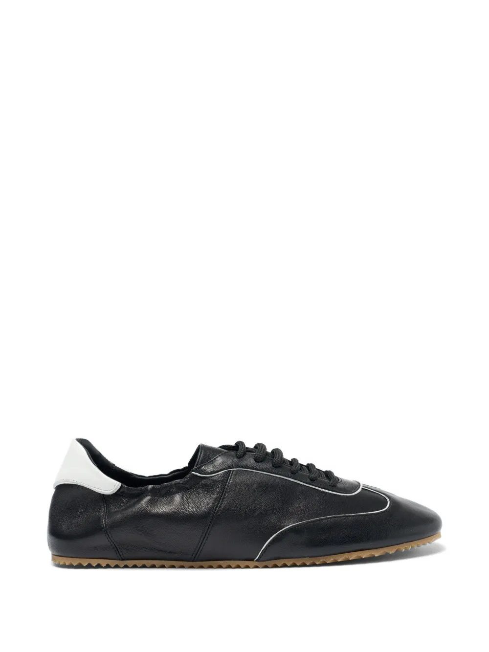Scarosso Riley leren sneakers Zwart