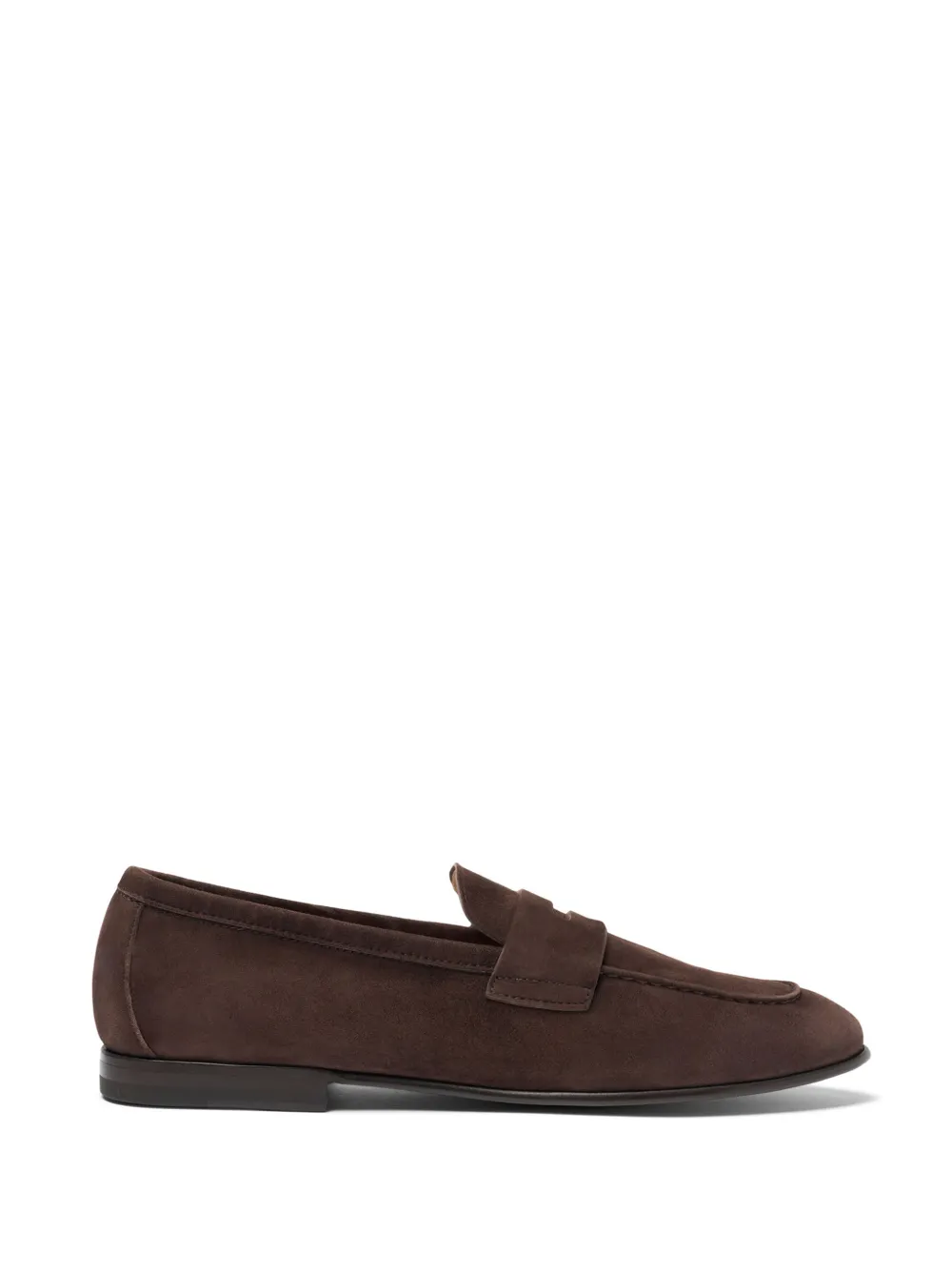 Scarosso Gregory penny-strap loafers - Marrone
