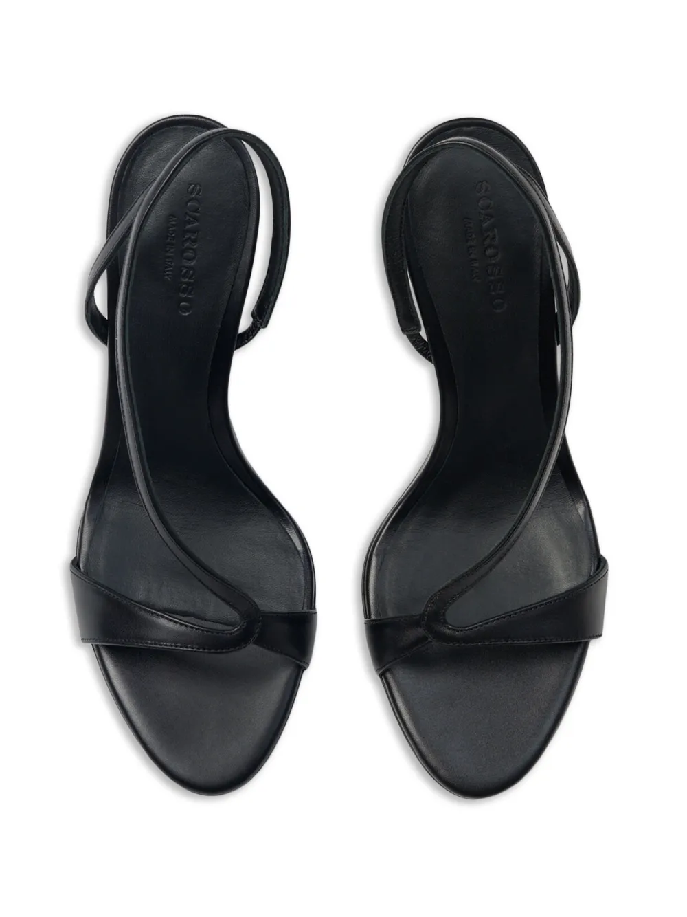 Scarosso Paula sandalen met bandjes Zwart