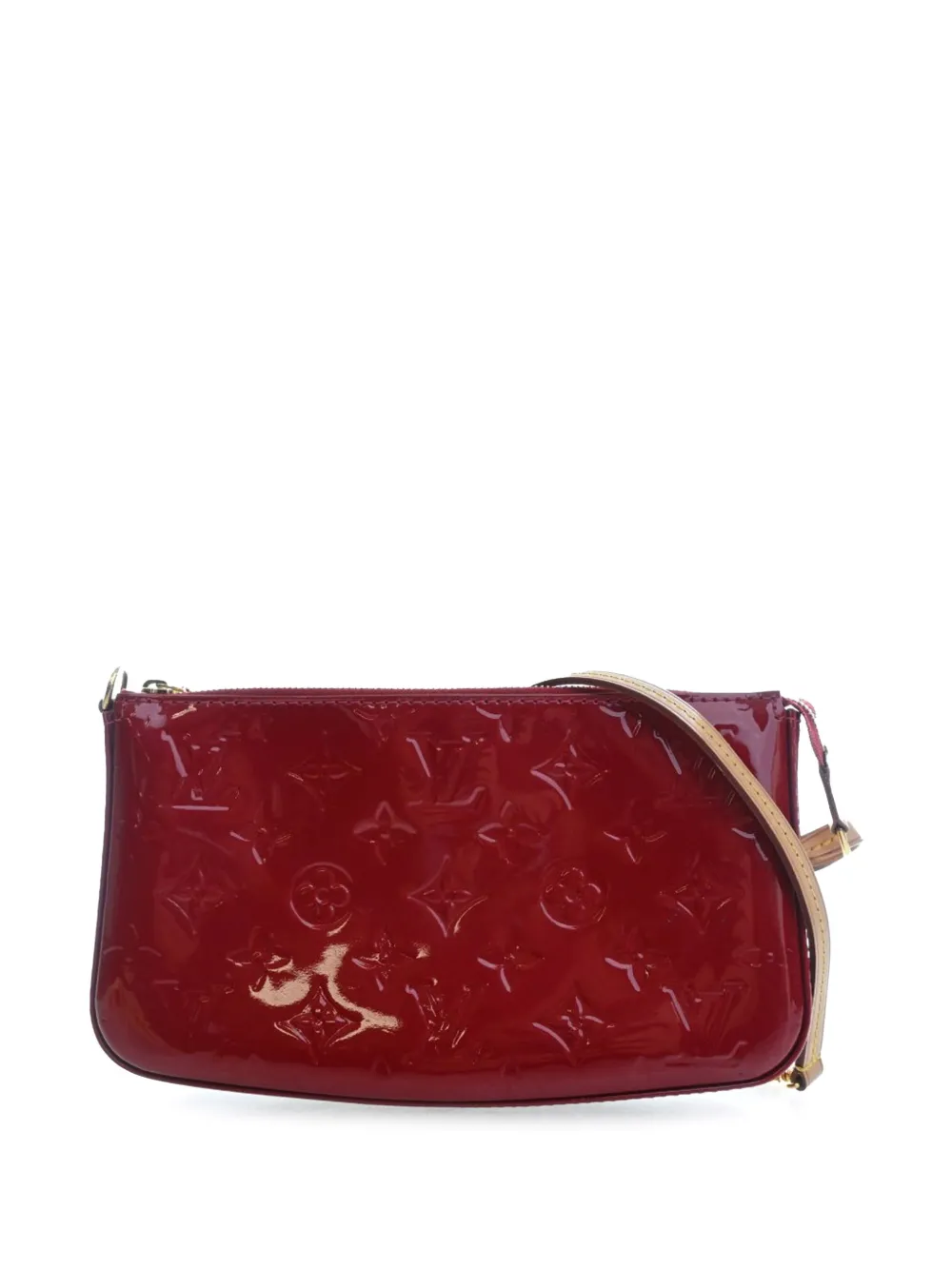Louis Vuitton Pre-Owned 2012 Monogram Vernis Pochette Accessoires shoulder bag - Rosso