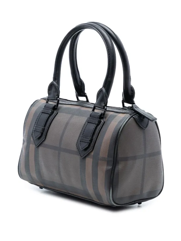 Burberry Pre-Owned 2000-2017 Smoke Check Coated Canvas Chester