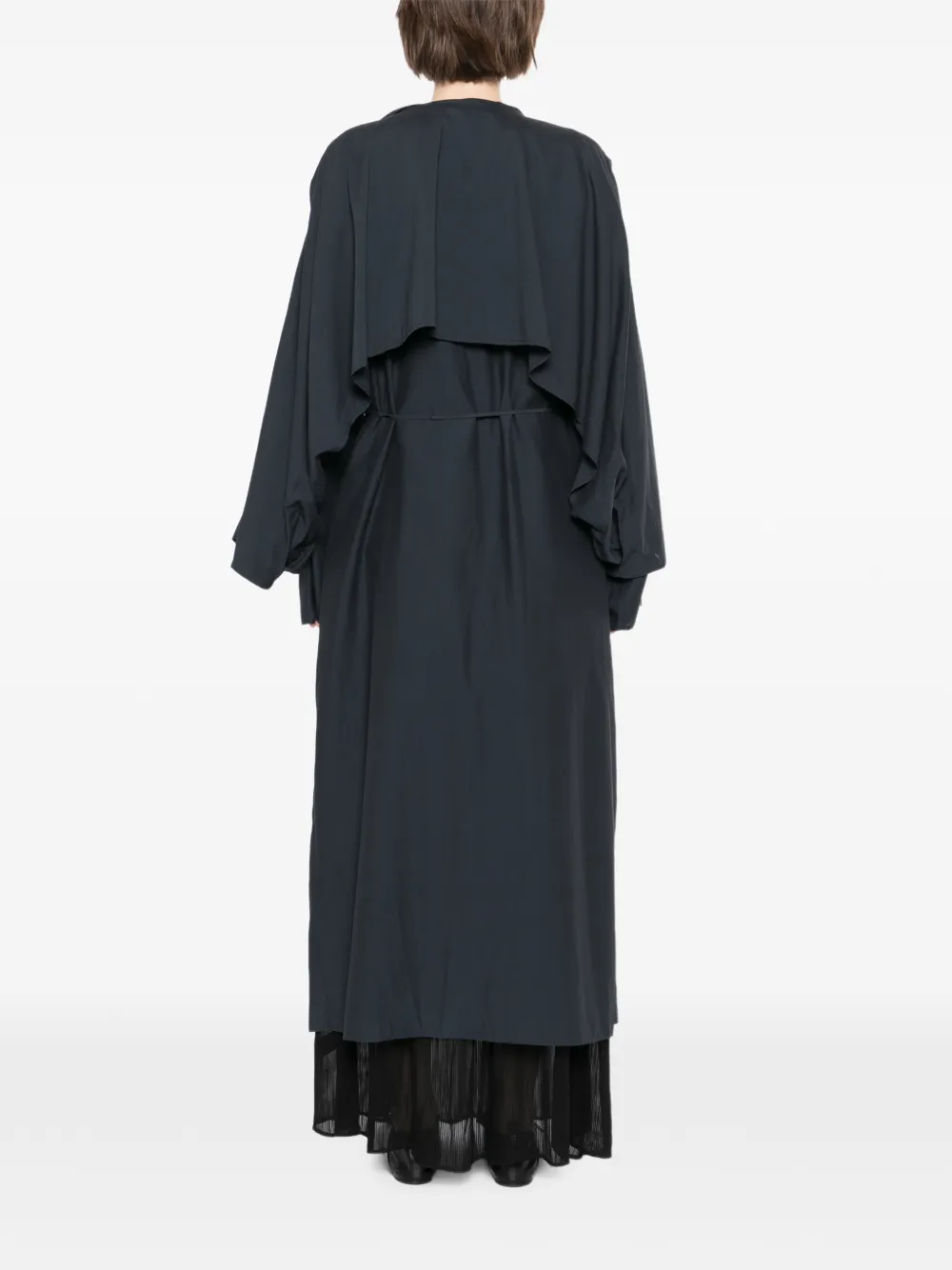 RUOHAN Ulva trenchcoat Zwart