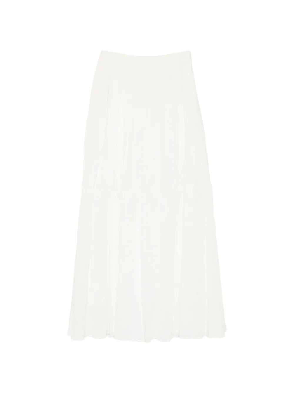 RUOHAN Alba pleated skirt - Weiß
