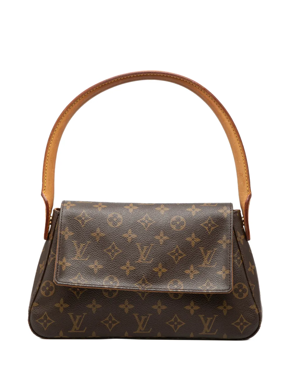 Louis Vuitton Pre-Owned 2002 Monogram Mini Looping shoulder bag - Marrone