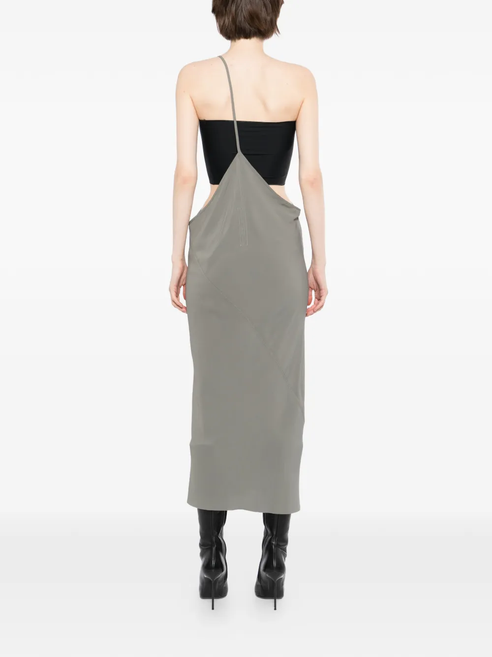 Rick Owens Asymmetrische jurk Grijs