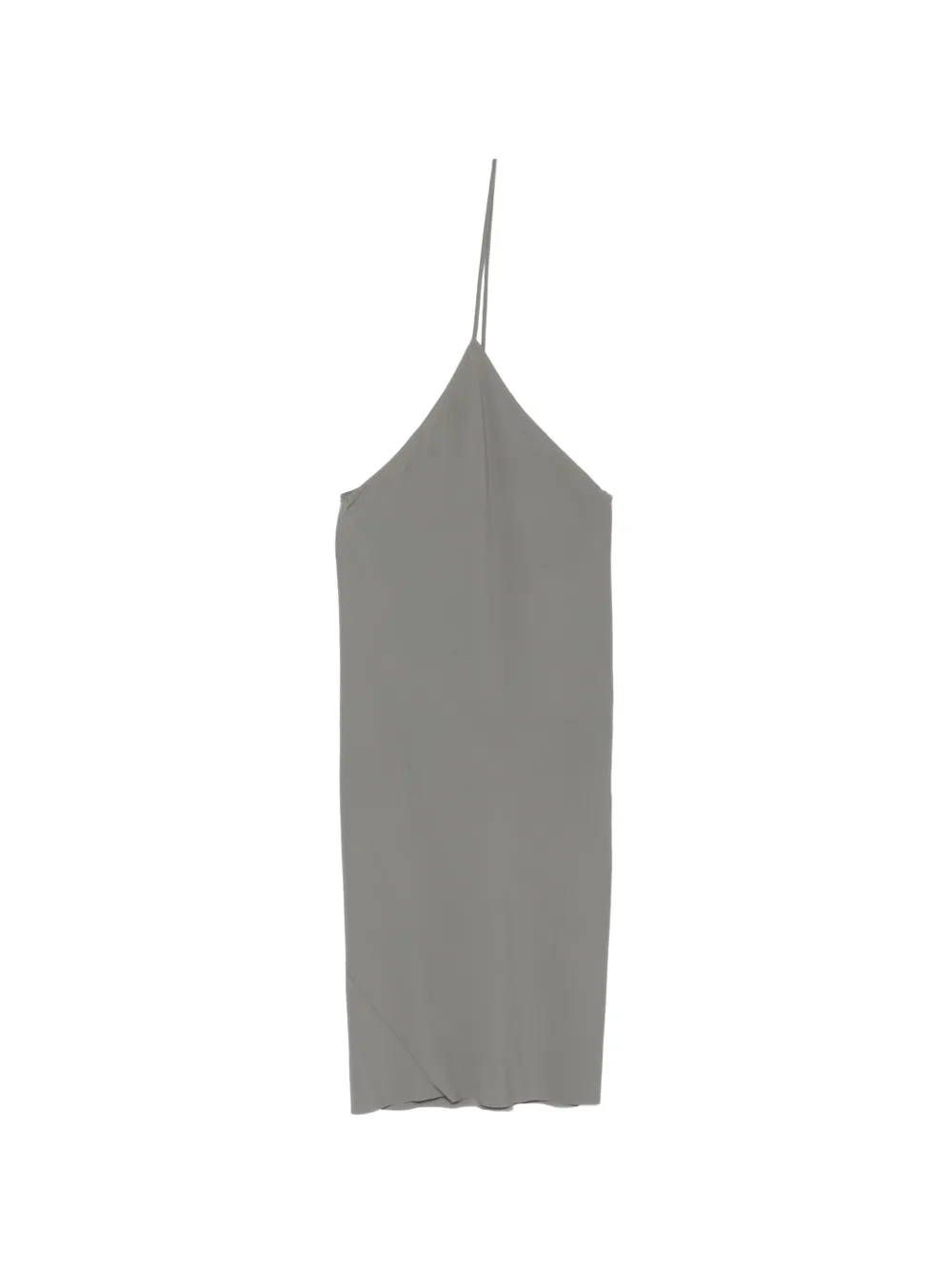 Rick Owens asymmetric bias-cut dress - Grigio