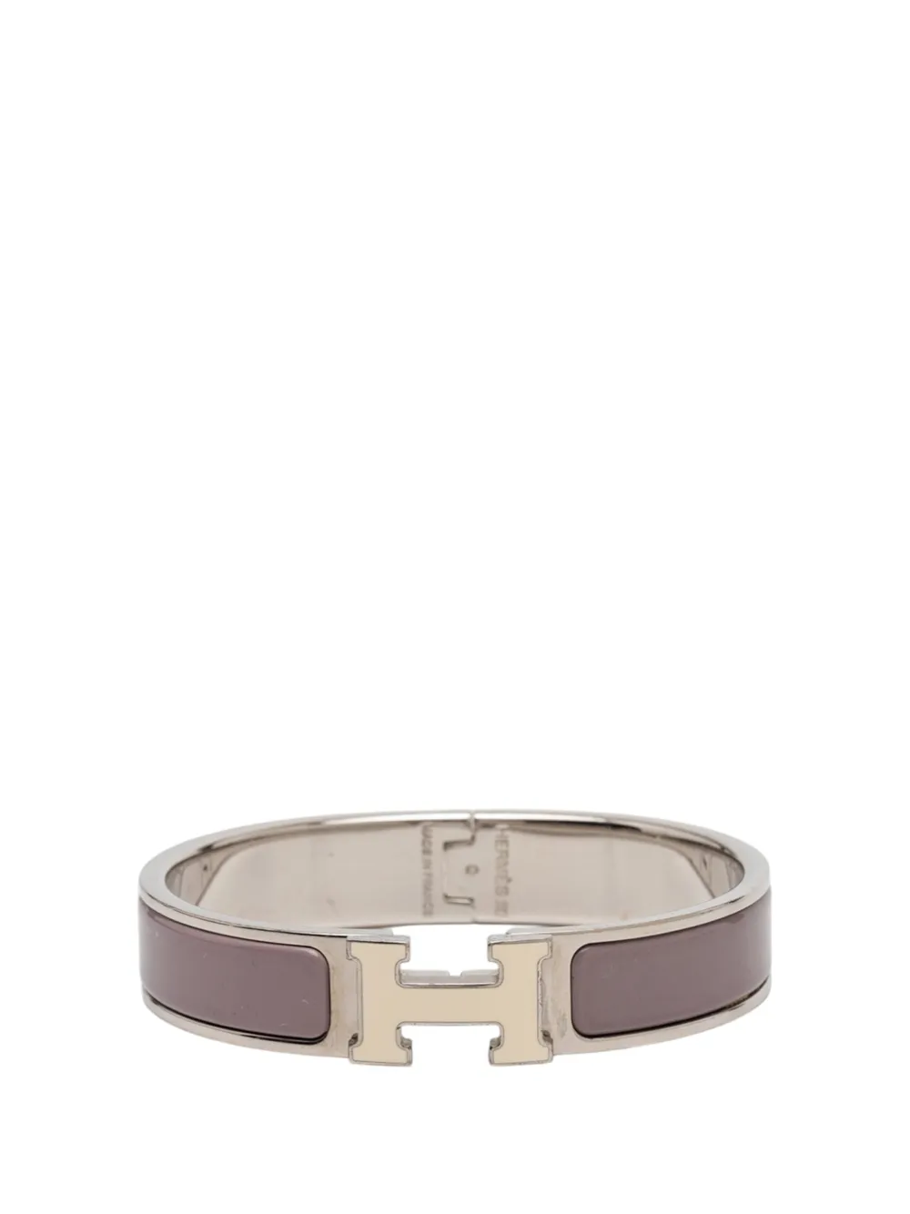 Hermès Pre-Owned 2000-2015 Narrow Enamel Clic H Bracelet PM costume bracelet - Viola