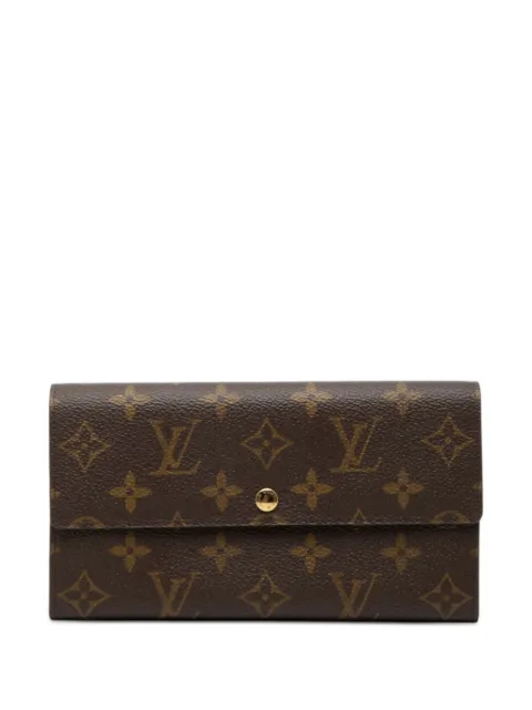 Louis Vuitton Pre-Owned 2001 Monogram Sarah Wallet long wallets
