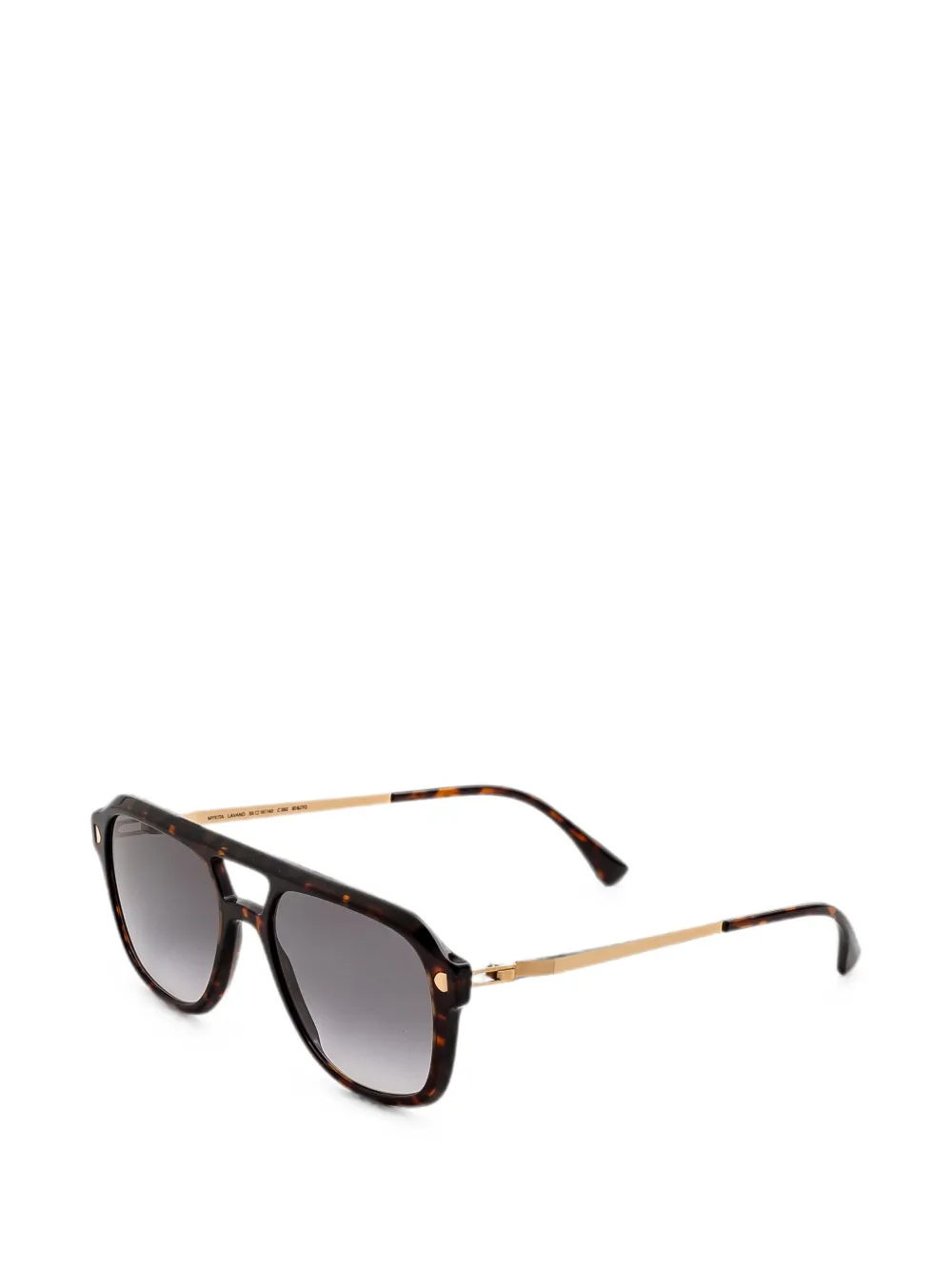 Mykita Lavand browline zonnebril Bruin