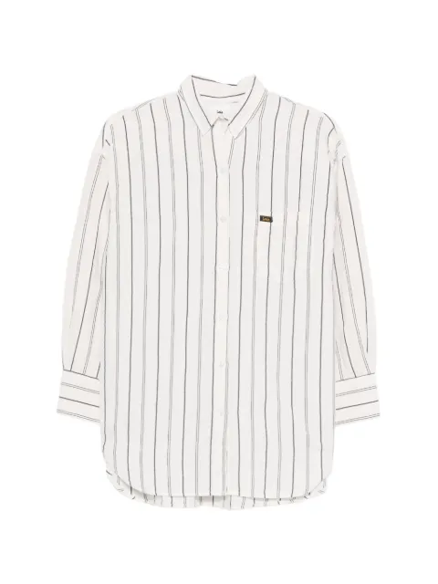 LOIS JEANS  striped pocket shirt