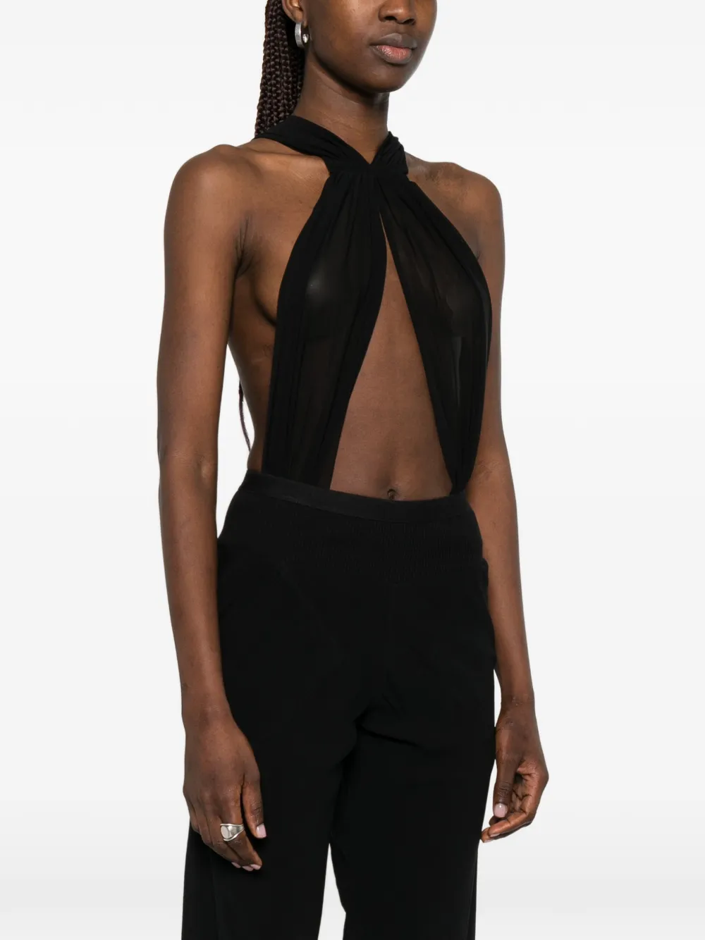 Rick Owens Miami crossover body Zwart