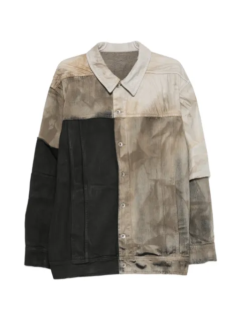 Rick Owens DRKSHDW Jumbo Worker panelled jacket